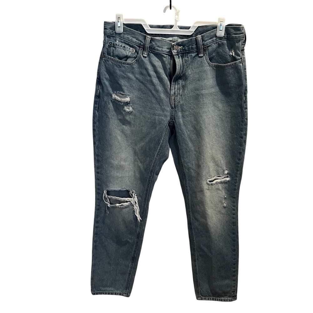 Old Navy Men's Relaxed Fit Ripped Denim Jeans